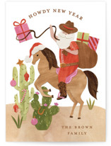 Howdy Holidays y'all Holiday Cards