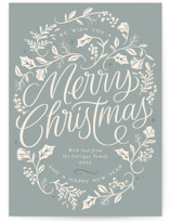 Vintage Botanicals Holiday Cards