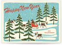 Vintage North Pole Holiday Cards
