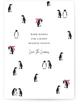March of the Penguins Holiday Cards