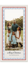 Blockprint Tall Holiday Cards