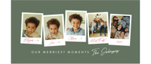 Merriest Moments Tall Holiday Cards