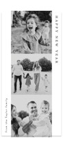 Stacked Photo Strip Tall Holiday Cards