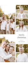 Photo Lead Tall Holiday Cards
