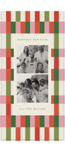 Stripes of Joy Tall Holiday Cards