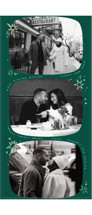 funny snake Tall Holiday Cards