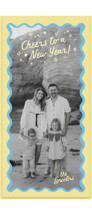 Our New Year vibe Tall Holiday Cards
