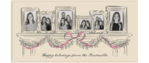 Mantle Tall Holiday Cards