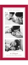 Grosgrain Tall Holiday Cards