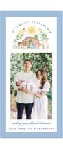 Painted Nativity Tall Holiday Cards