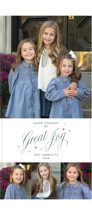Greatest Joys Tall Holiday Cards