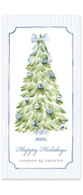 East coast tree Tall Holiday Cards