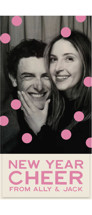 polka polka Tall Holiday Cards