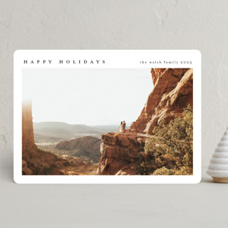 Minimal Top New Year Photo Cards