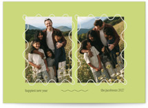 Squiggle Giggle New Year Photo Cards