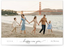 Together New Year Photo Cards