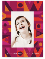 Blockus New Year Photo Cards
