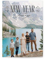 Picturesque New Year Photo Cards