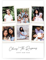 Six Snapshots New Year Photo Cards