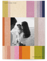 happy colors New Year Photo Cards