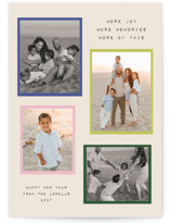 Color Notes New Year Photo Cards