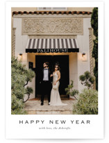 About time New Year Photo Cards