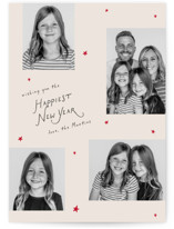 Starry Year New Year Photo Cards