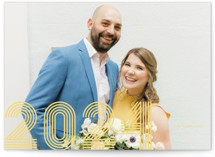 Gravity New Year Photo Cards