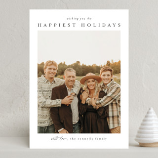 Frame of Happiness New Year Photo Cards
