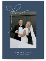 Little Bow New Year Photo Cards