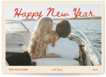 Cheers to the New Year New Year Photo Cards