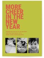 More Cheer New Year Photo Cards
