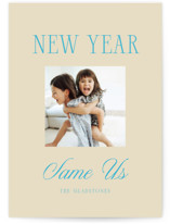 Same Us New Year Photo Cards