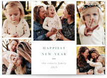 Photo Block New Year Photo Cards