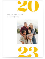 Balanced art New Year Photo Cards