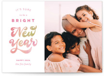 Funky New Year New Year Photo Cards