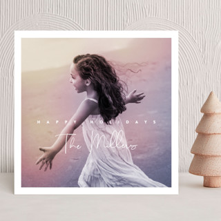 Signature Overlay New Year Photo Cards