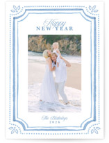Fine Frame New Year Photo Cards