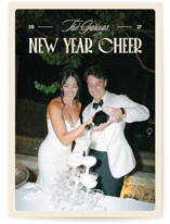 Bright and Cheery New Year Photo Cards
