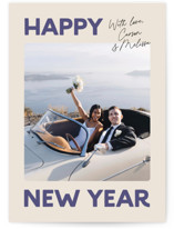 Big and Bold New Year Photo Cards