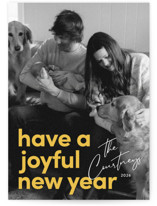 Bright Message New Year Photo Cards