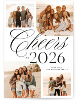 Four Cheers New Year Photo Cards