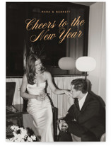 Classy Cheer New Year Photo Cards
