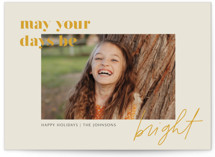 Brighter Days Ahead New Year Photo Cards