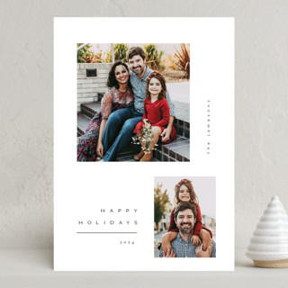 Minimalist Celebration New Year Photo Cards