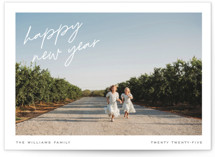 Keepsake New Year Photo Cards