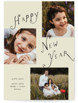 Poet New Year Photo Cards
