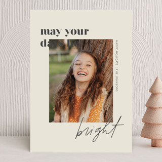 Brighter Days Ahead New Year Photo Cards