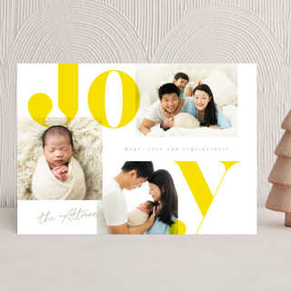 Bold and Bright New Year Photo Cards