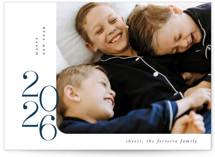 Minimalist New Year New Year Photo Cards